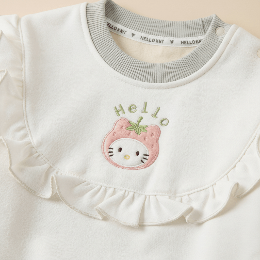 Imported Baby Suit - Adorable Kitty Design for 6 - 18 Months - Comfort Cubz