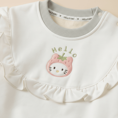 Imported Baby Suit - Adorable Kitty Design for 6 - 18 Months - Comfort Cubz