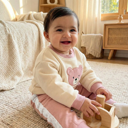 Imported Baby Suit - Cute Bear Design for 6 - 18 Months - Comfort Cubz