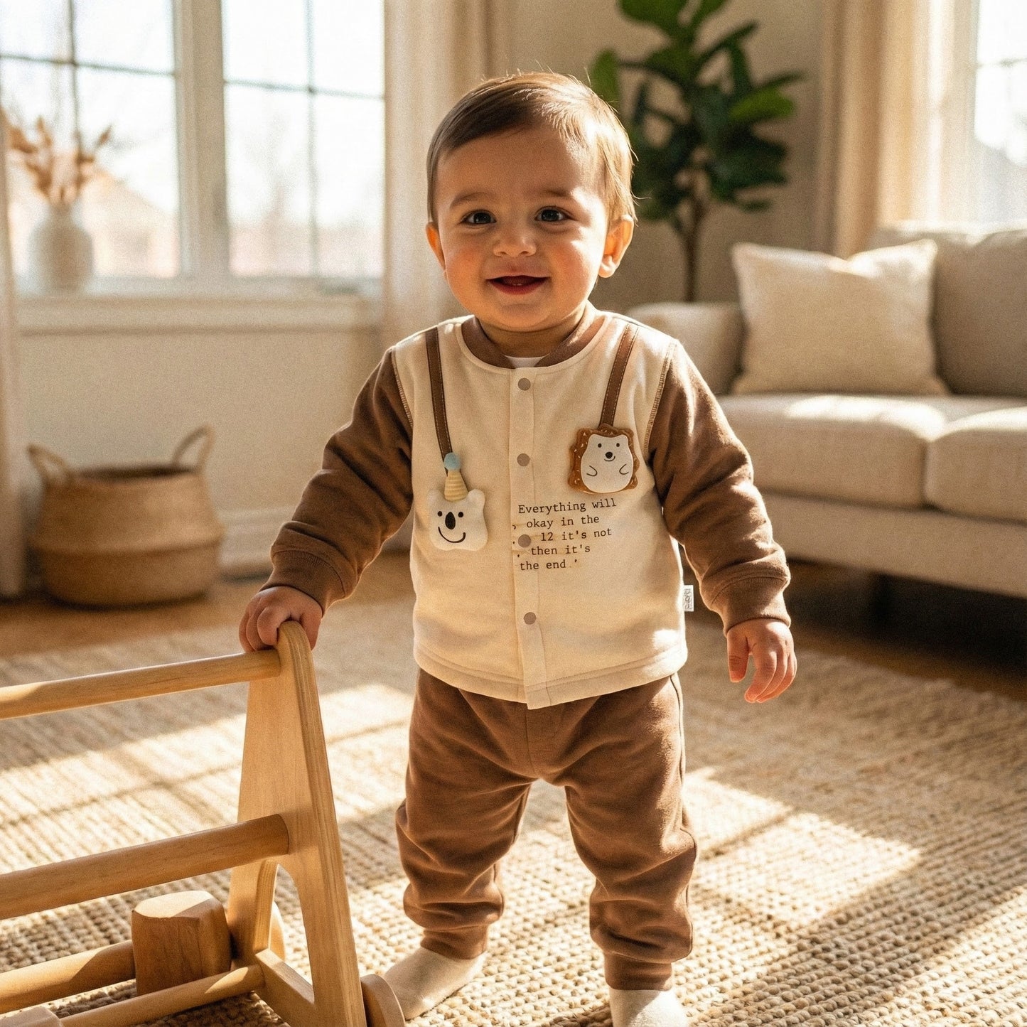 Imported Baby Suit - Cute Cartoon Design for 6 - 18 Months - Comfort Cubz