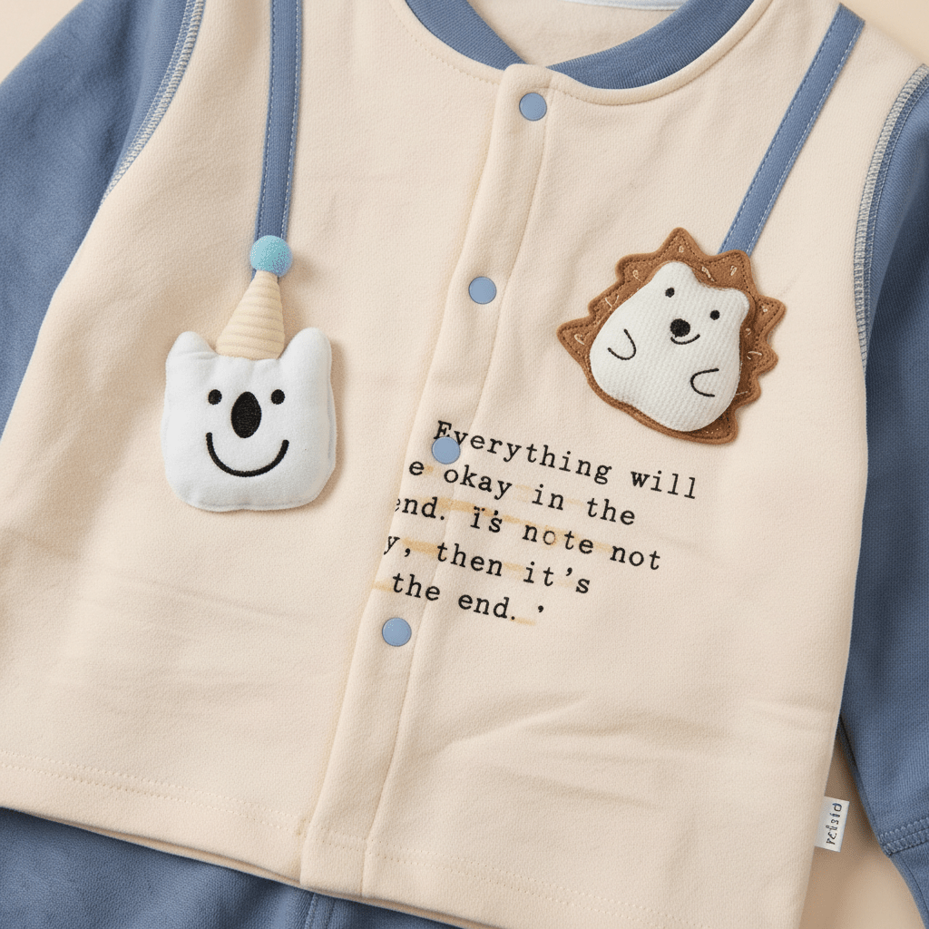 Imported Baby Suit - Cute Cartoon Design for 6 - 18 Months - Comfort Cubz