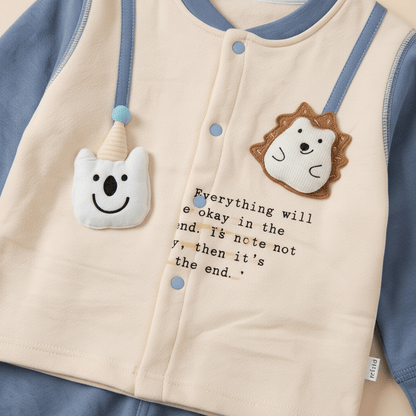 Imported Baby Suit - Cute Cartoon Design for 6 - 18 Months - Comfort Cubz