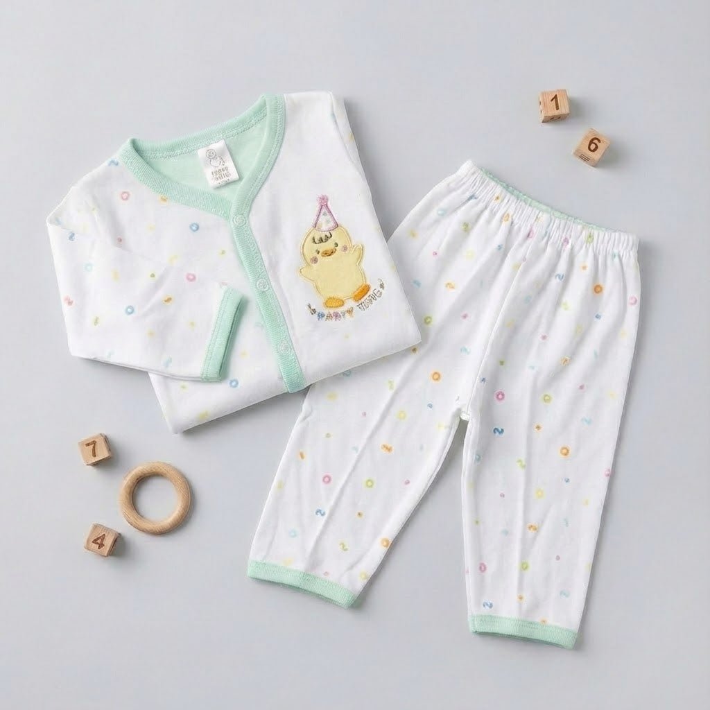 Imported Newborn First Wear Set - Sprinkles Design Outfit 0 - 3 Months - Comfort Cubz