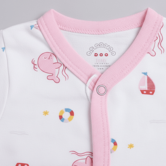 Newborn Summer Suit - Lightweight Cotton | 0 - 6 Months - Comfort Cubz