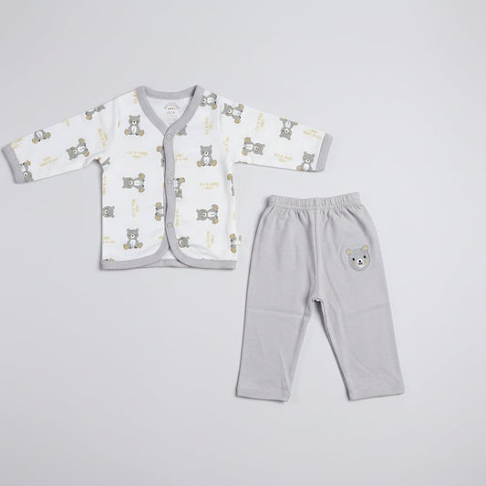 Newborn Summer Suit - Lightweight Cotton | 0 - 6 Months - Comfort Cubz