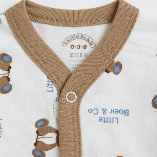 Newborn Summer Suit - Lightweight Cotton | 0 - 6 Months - Comfort Cubz