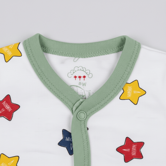 Newborn Summer Suit - Lightweight Cotton | 0 - 6 Months - Comfort Cubz