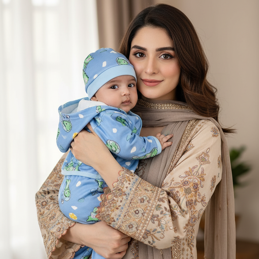 Premium 11-Piece Baby Starter Set - Complete Newborn Essentials 0-3 Months