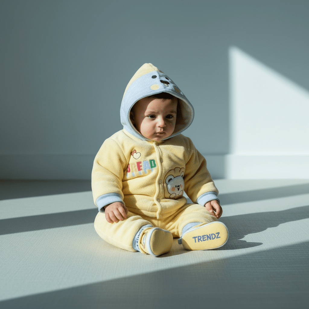 Premium 3 - Piece Baby Suit Set - Soft Cotton Outfit for Newborn 0 - 3 Months - Comfort Cubz