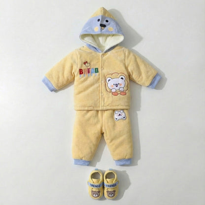 Premium 3 - Piece Baby Suit Set - Soft Cotton Outfit for Newborn 0 - 3 Months - Comfort Cubz