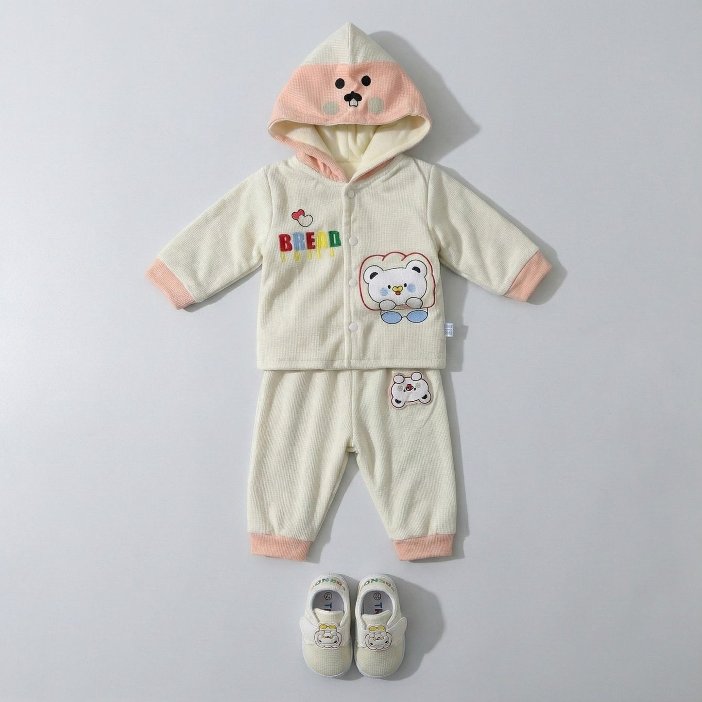 Premium 3 - Piece Baby Suit Set - Soft Cotton Outfit for Newborn 0 - 3 Months - Comfort Cubz