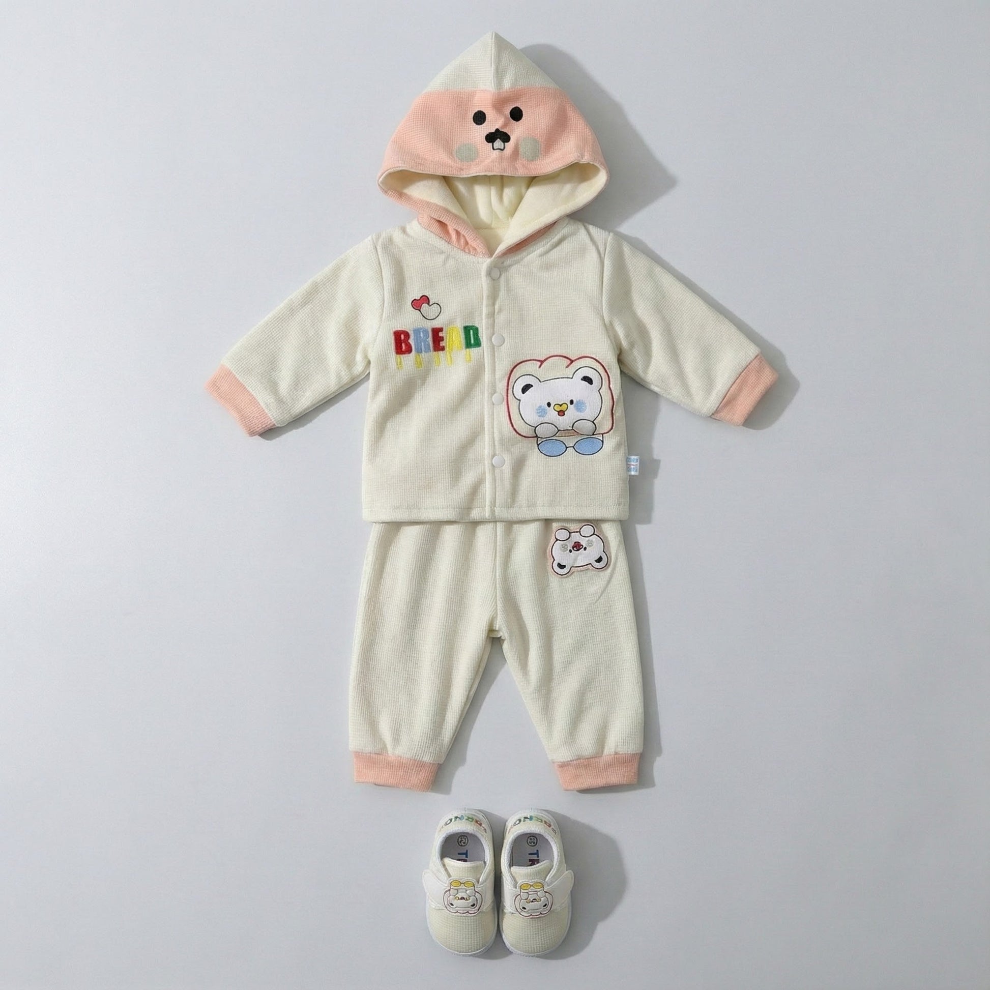 Premium 3 - Piece Baby Suit Set - Soft Cotton Outfit for Newborn 0 - 3 Months - Comfort Cubz