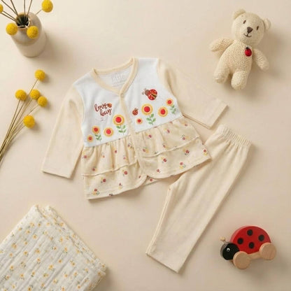 Premium Baby Girl Frock - Adorable Dress for 3 - 6 Months - Comfort Cubz