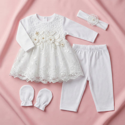 Premium Baby Girl Frock - Adorable Dress for 3 - 9 Months - Comfort Cubz