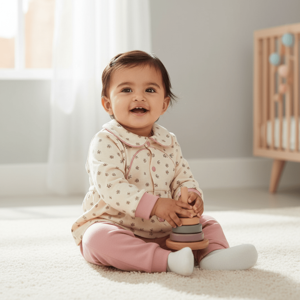 Premium Baby Girl Frock - Adorable Dress for 6 - 18 Months - Comfort Cubz