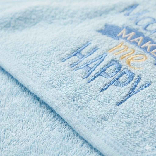 Premium Baby Hooded Bath Towel Blue - Ultra Soft Cotton for Newborn & Infants | Comfort Cubz