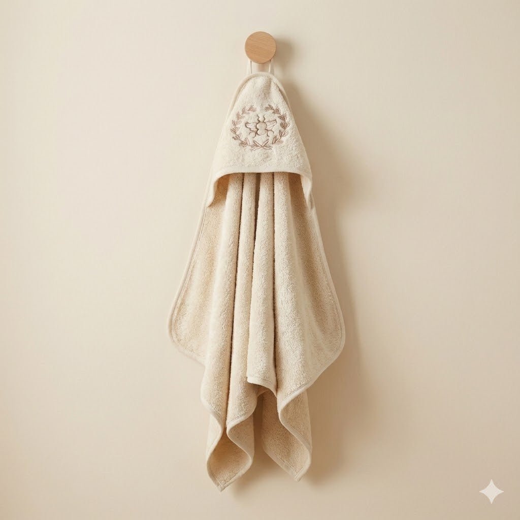 Premium Baby Hooded Bath Towel - Ultra Soft Cotton for Newborn & Infants 0 - 12 Months - Comfort Cubz