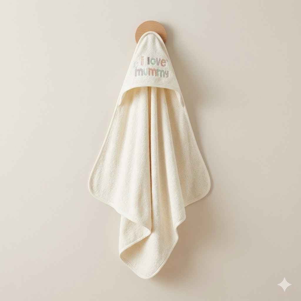 Premium Baby Hooded Bath Towel - Ultra Soft Cotton Towel for Newborn & Infants 0-12 Months