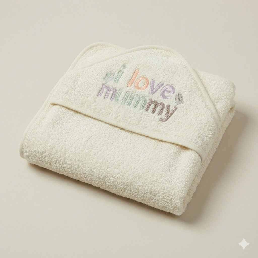 Premium Baby Hooded Bath Towel - Ultra Soft Cotton Towel for Newborn & Infants 0-12 Months