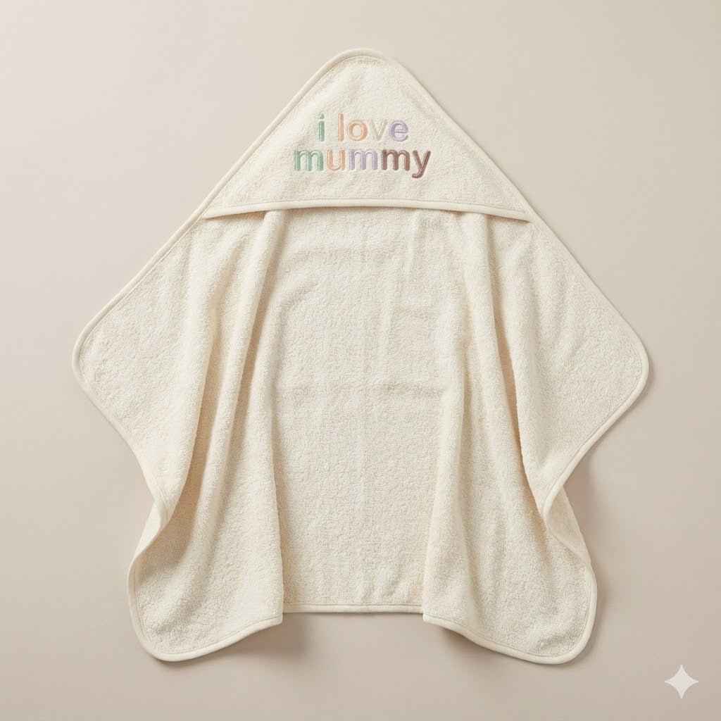 Premium Baby Hooded Bath Towel - Ultra Soft Cotton Towel for Newborn & Infants 0-12 Months