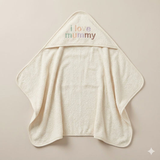 Premium Baby Hooded Bath Towel - Ultra Soft Cotton Towel for Newborn & Infants 0 - 12 Months - Comfort Cubz