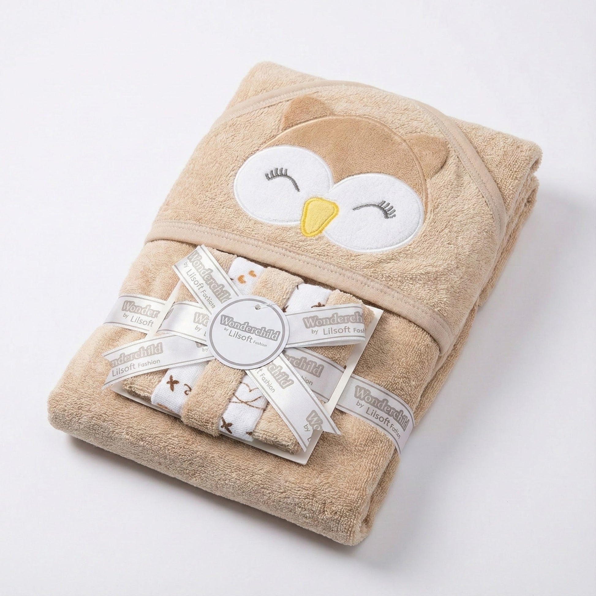 Premium Baby Hooded Towel Gift Set - Complete Bath Time Essentials for Newborn & Infants - Comfort Cubz