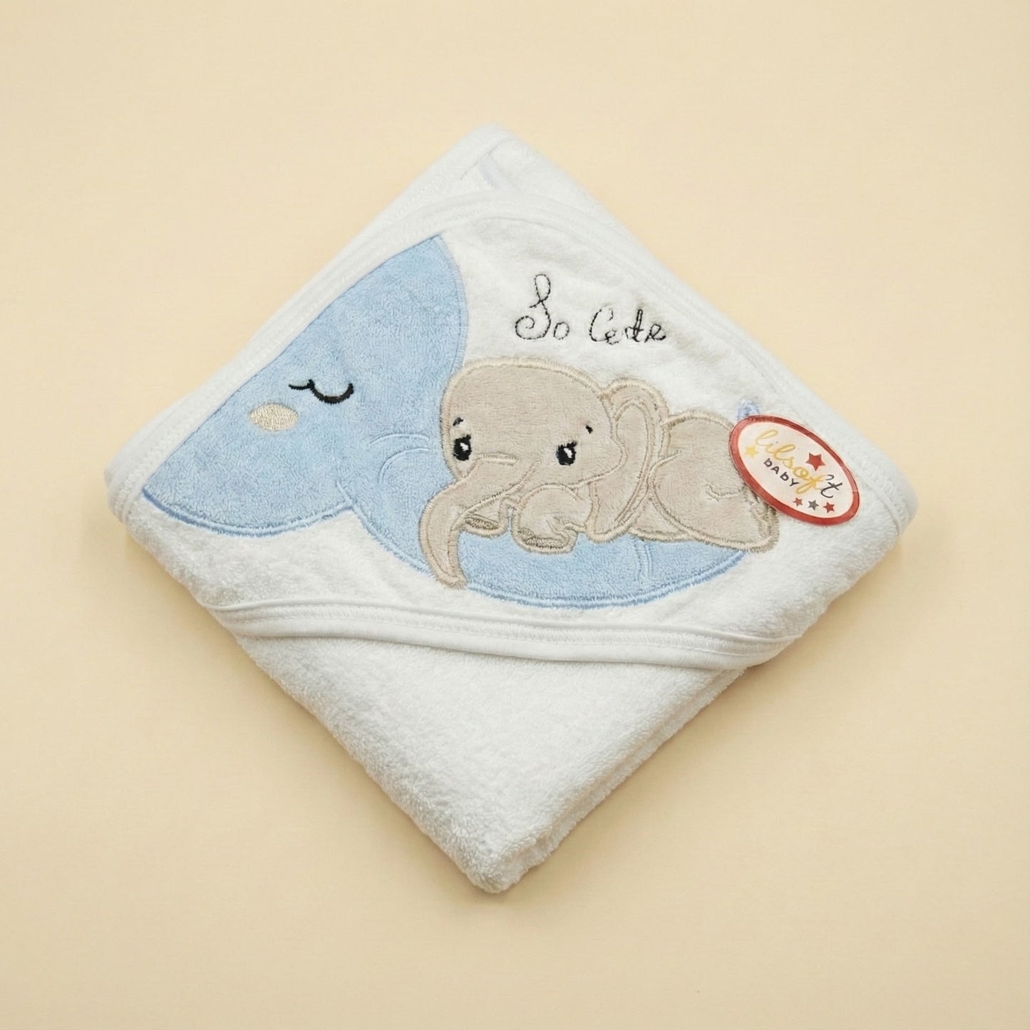 Premium Baby Hooded Towel - Soft Bath Towel for Newborn & Infants 0 - 12 Months - Comfort Cubz