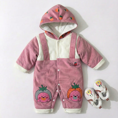 Premium Baby Jumper Suit with Matching Shoes - Complete Outfit Set 0 - 9 Months - Comfort Cubz