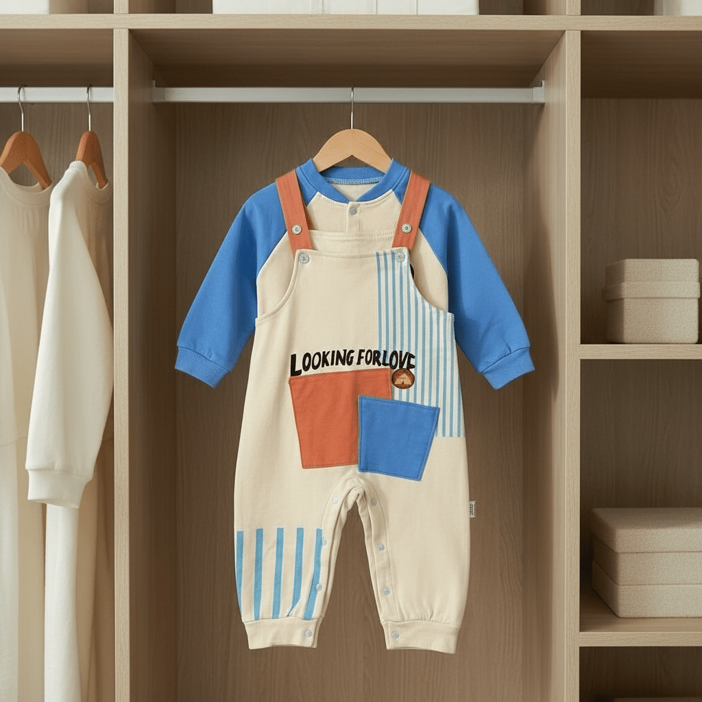 Premium Baby Jumpsuit - Stylish One - Piece Outfit for 6 - 18 Months - Comfort Cubz