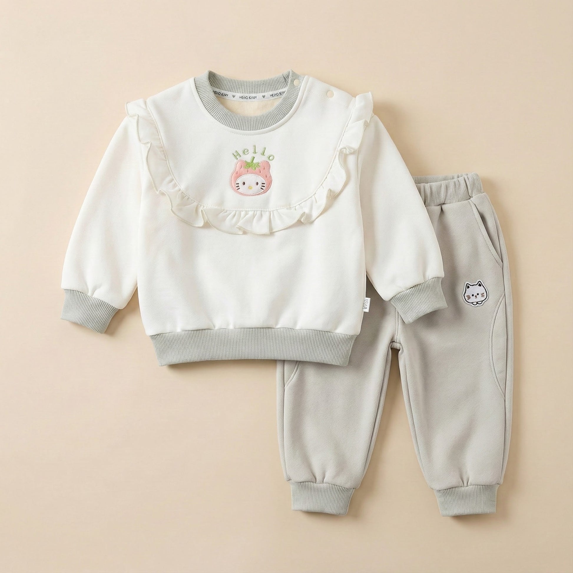 Premium Baby Suit - Adorable Kitty Design for 6 - 18 Months - Comfort Cubz