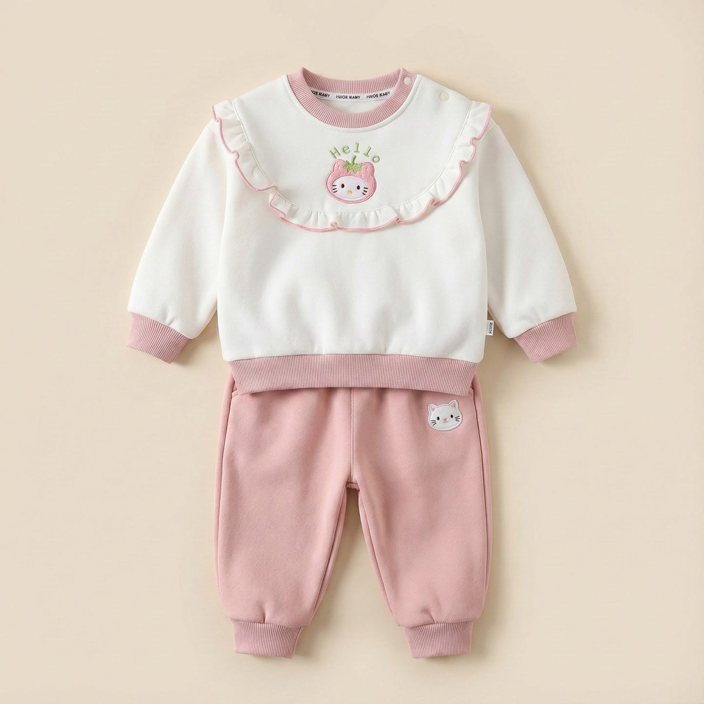 Premium Baby Suit - Adorable Kitty Design for 6 - 18 Months - Comfort Cubz
