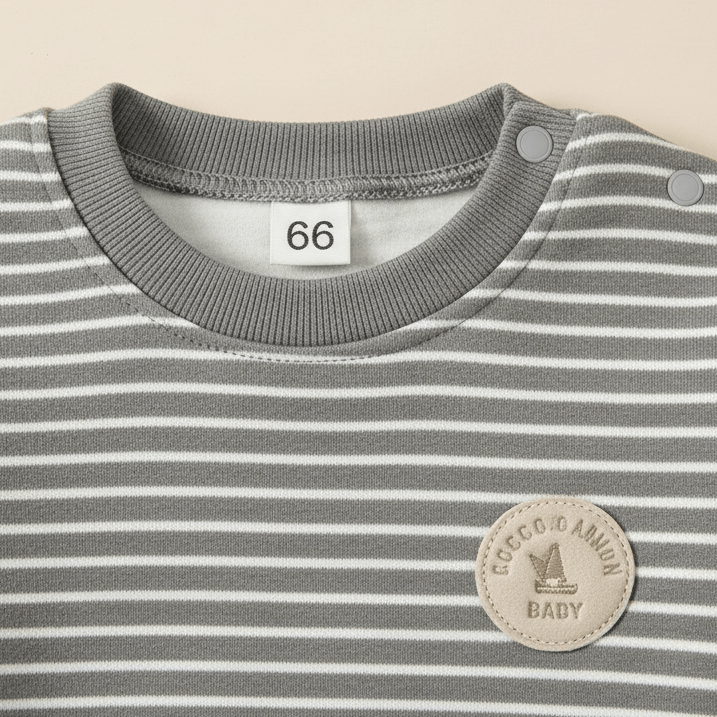 Premium Baby Suit - Striped Design for 6 - 18 Months - Comfort Cubz