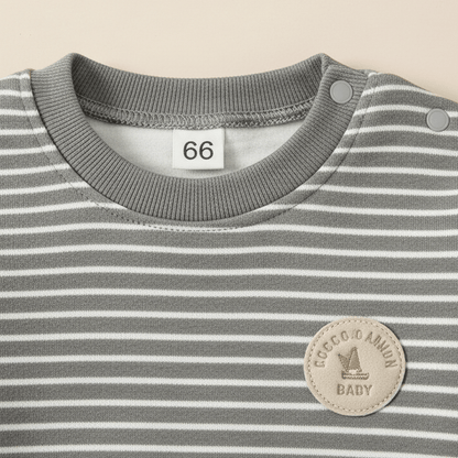 Premium Baby Suit - Striped Design for 6 - 18 Months - Comfort Cubz