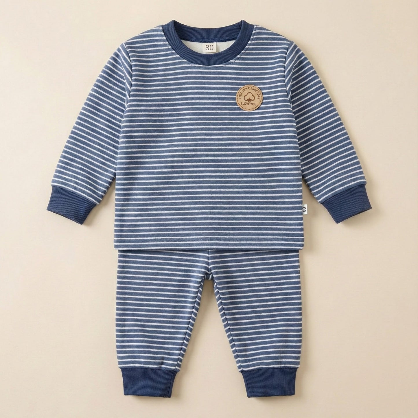 Premium Baby Suit - Striped Design for 6 - 18 Months - Comfort Cubz