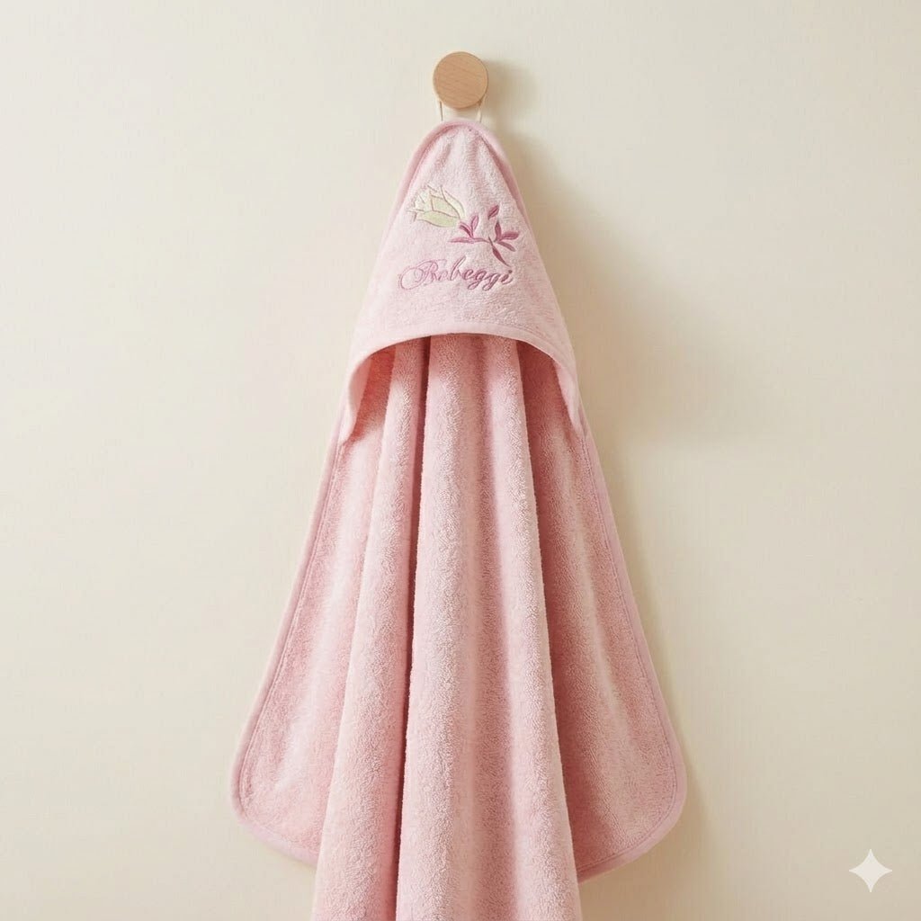 Premium Hooded Baby Bath Towel - Ultra Soft Cotton Towel for Newborns - Comfort Cubz