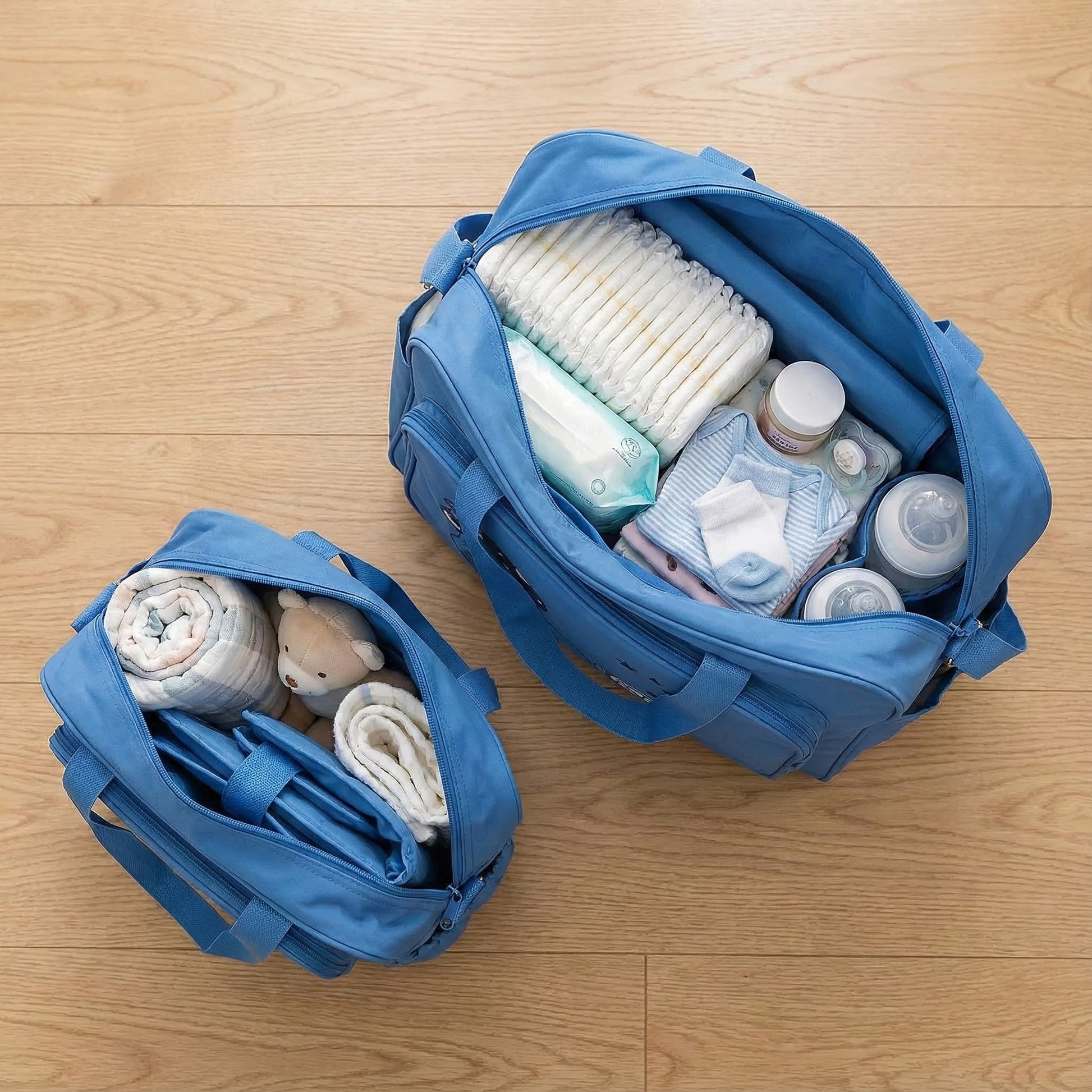 Premium Multi - Compartment Baby Diaper Bag - Organized Travel Essentials - Comfort Cubz