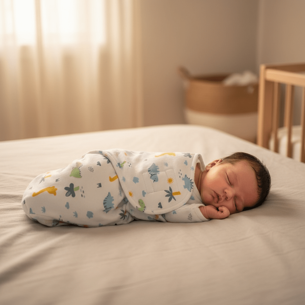 Premium Muslin Baby Swaddle Blanket - Ultra Soft Cotton for Newborn - Comfort Cubz