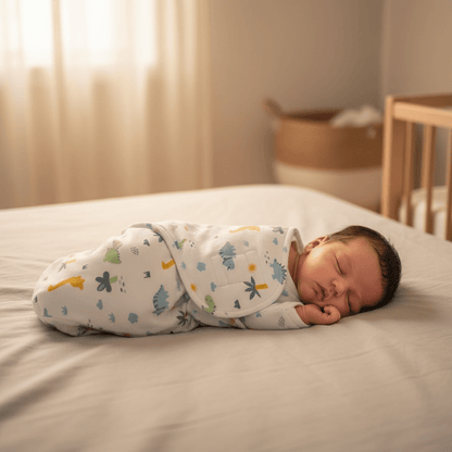 Premium Muslin Baby Swaddle Blanket - Ultra Soft Cotton for Newborn - Comfort Cubz