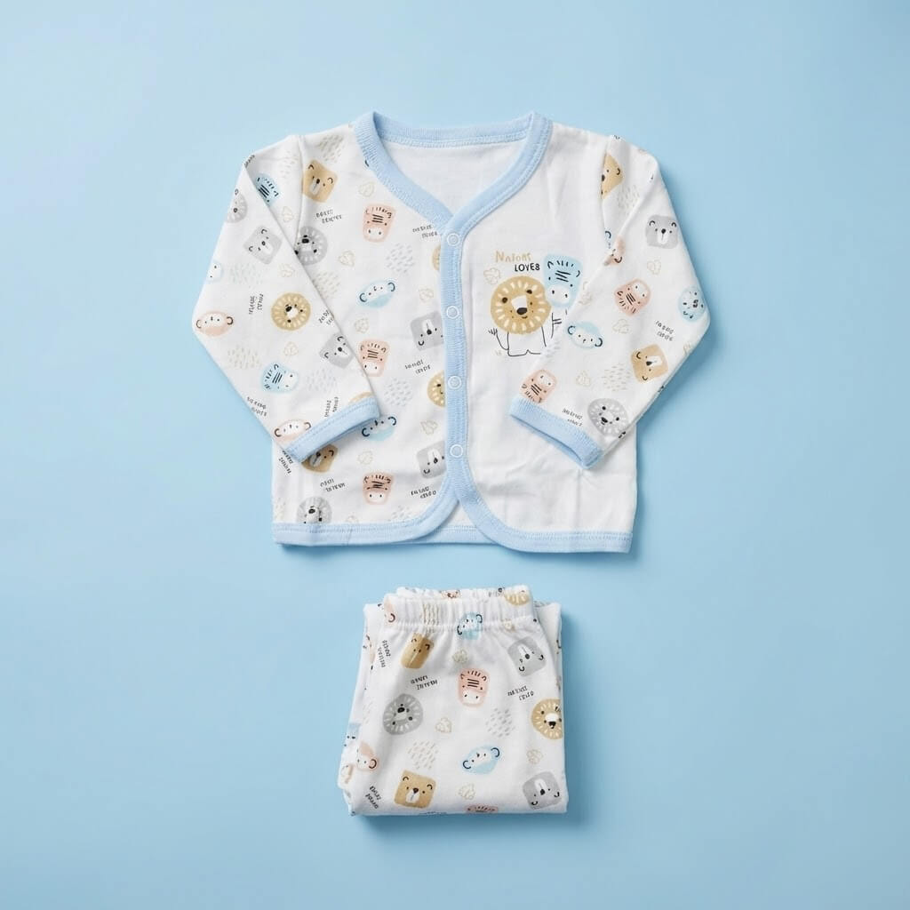 Premium Newborn First Wear Set - 2 Piece Outfit 0 - 3 Months - Comfort Cubz