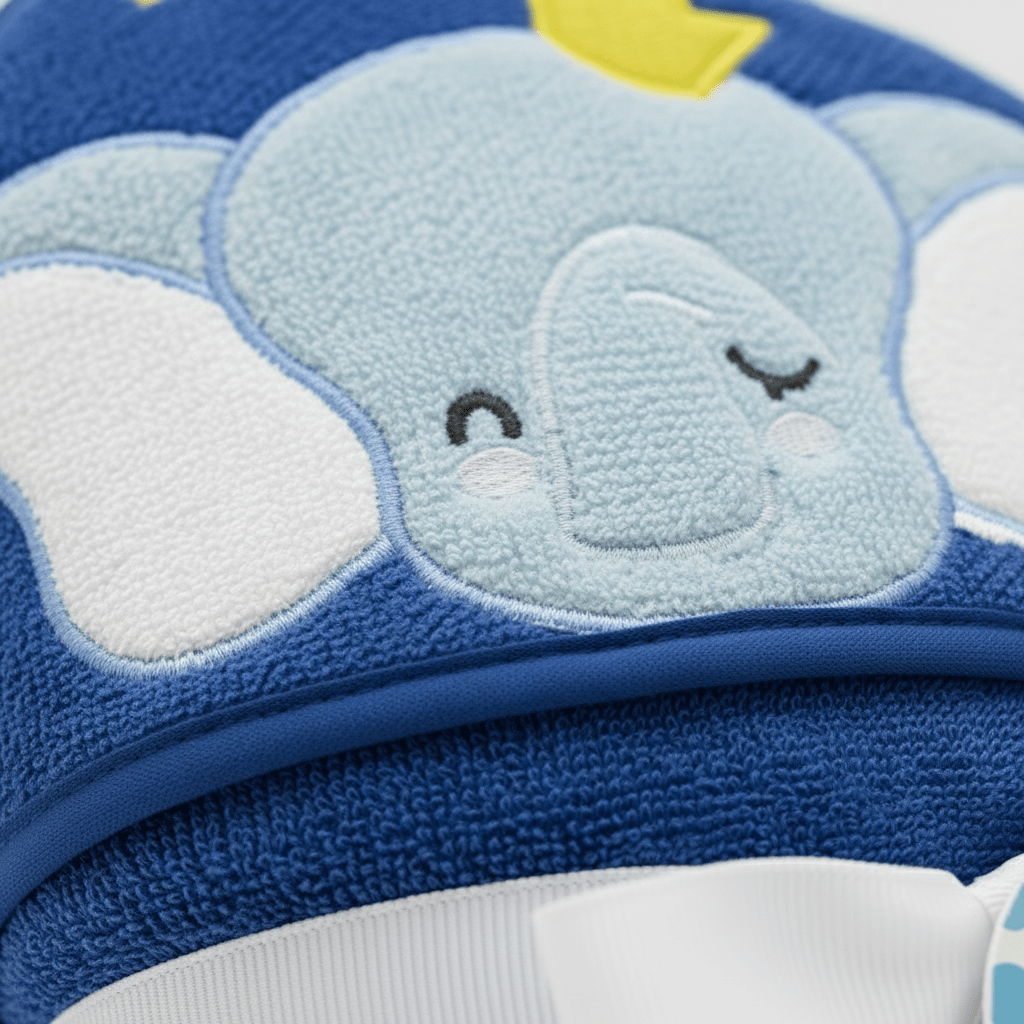 Soft Baby Bath Towel with Hood - Ultra Absorbent & Gentle for Newborn Skin - Comfort Cubz