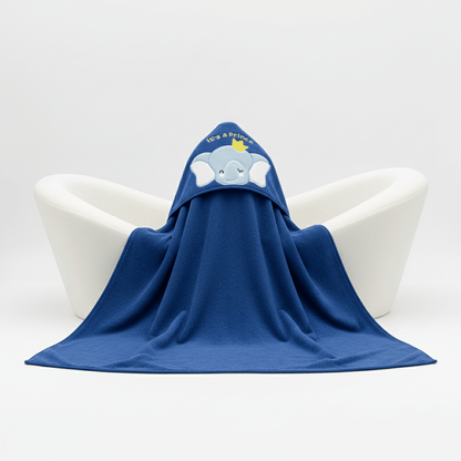 Soft Baby Bath Towel with Hood - Ultra Absorbent & Gentle for Newborn Skin - Comfort Cubz