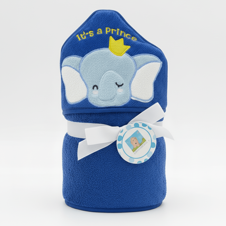 Soft Baby Bath Towel with Hood - Ultra Absorbent & Gentle for Newborn Skin - Comfort Cubz