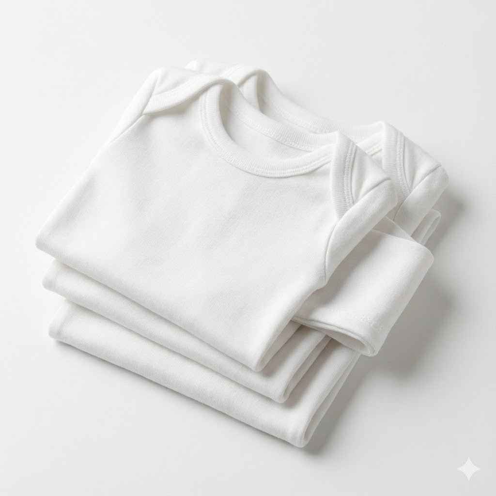 Soft Baby White Shirt - Pure Cotton Top for Newborns & Infants