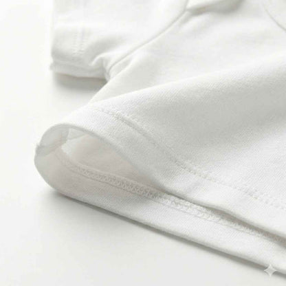Soft Baby White Shirt - Pure Cotton Top for Newborns & Infants