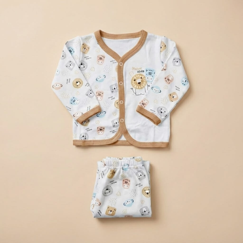 Premium Newborn First Wear Set - 2 Piece Outfit 0-3 Months
